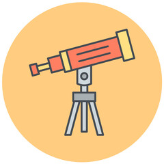 Telescope Icon Design