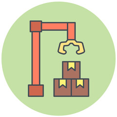 Fototapeta premium Manufacture Icon Design