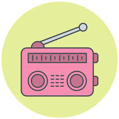Radio Icon Design