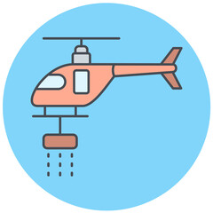 Fire Fighting Icon Design