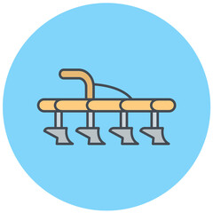Plow Icon Design