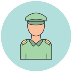 Captain Icon Design