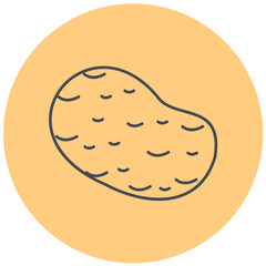 Potatoes Icon Design