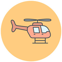 Helicopter Icon Design