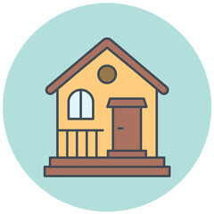 Cabin Icon Design