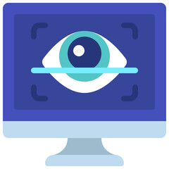 Retina Scan Computer Icon