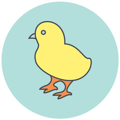 Chick Icon Design
