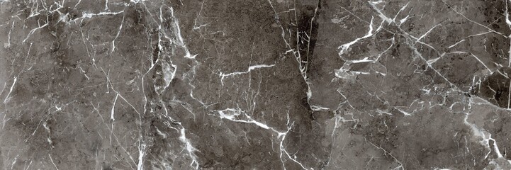 Gray marble texture panoramic background