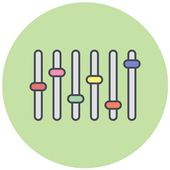 Equalizer Icon Design