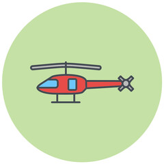 Helicopter Icon Design