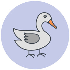 Swan Icon Design