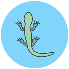 Lizard Icon Design