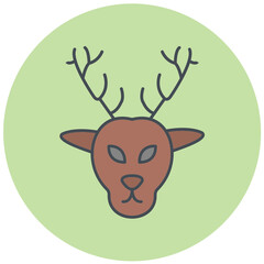 Deer Icon Design