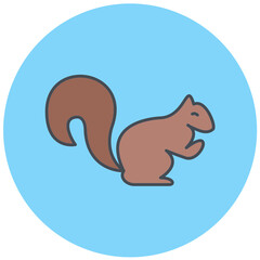 Squirrel Icon Design