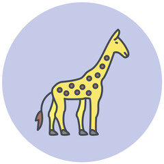 Giraffe Icon Design