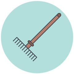 Rake Icon Design