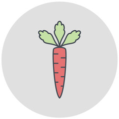 Carrot Icon Design