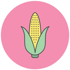 Corn Icon Design