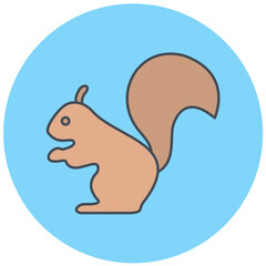 Squirrel Icon Design