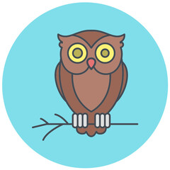 Owl Icon Design