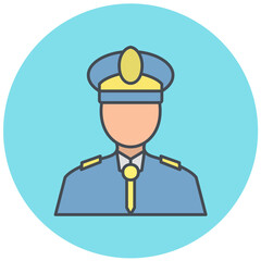 Captain Icon Design