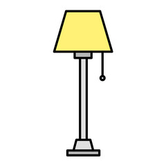 Floor Lamp Icon Design