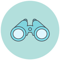 Binoculars Icon Design