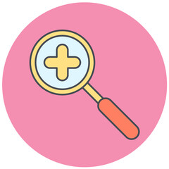 Obraz premium Zoom In Icon Design