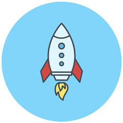 Spaceship Icon Design