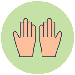 Gloves Icon Design