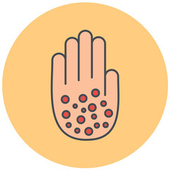 Obraz premium Allergy Icon Design