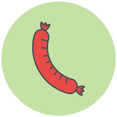 Sausage Icon Design