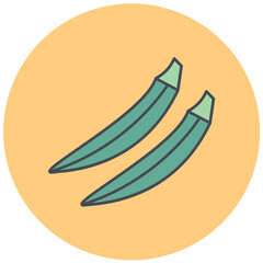 Okra Icon Design