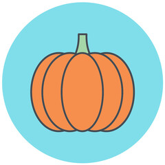 Pumpkin Icon Design