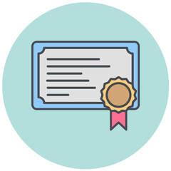 Certificate Icon Design