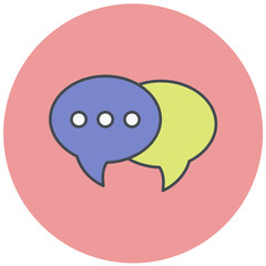 Conversation Icon Design