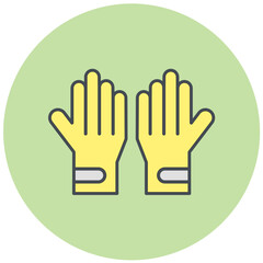Gloves Icon Design