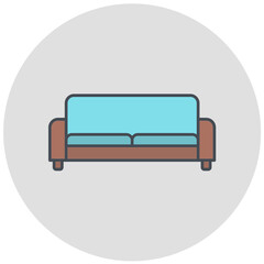 Sofa Icon Design
