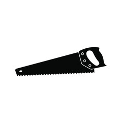 Hacksaw icon. Hand saw symbol. vector illustration