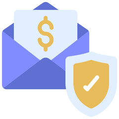 Paycheck Insurance Icon