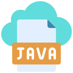 Cloud JAVA File Icon