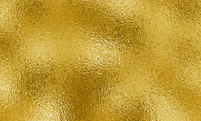 Fototapeta na wymiar frosted glass foil gold metalic abstract surface texture 