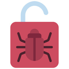 Lock Bug Icon