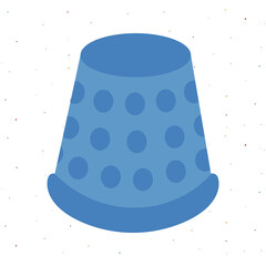 Vector hand drawn flat colorful illustration