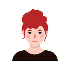 Vector hand drawn flat colourful