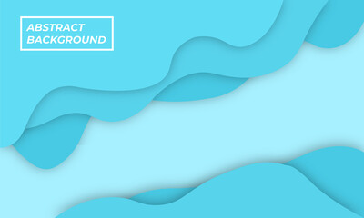 Abstract psychedelic papercut background