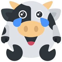Fototapeta premium Crying Laughing Icon