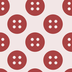 Vector flat hand drawn seamless pattern