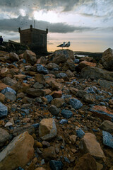 Fototapeta na wymiar castle from essaouira