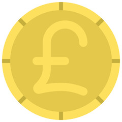 Pound Coin Icon